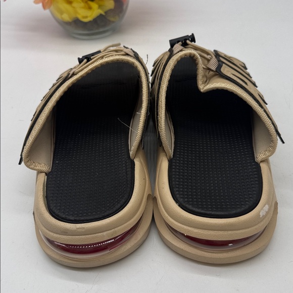 Nike Air Tan Slide Sandals Size 40 MCS9250G - Picture 3 of 7